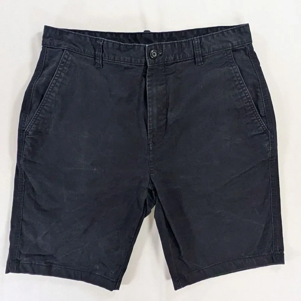Zara Black Men's Chino Shorts Size 31 Gorpcore Grunge
